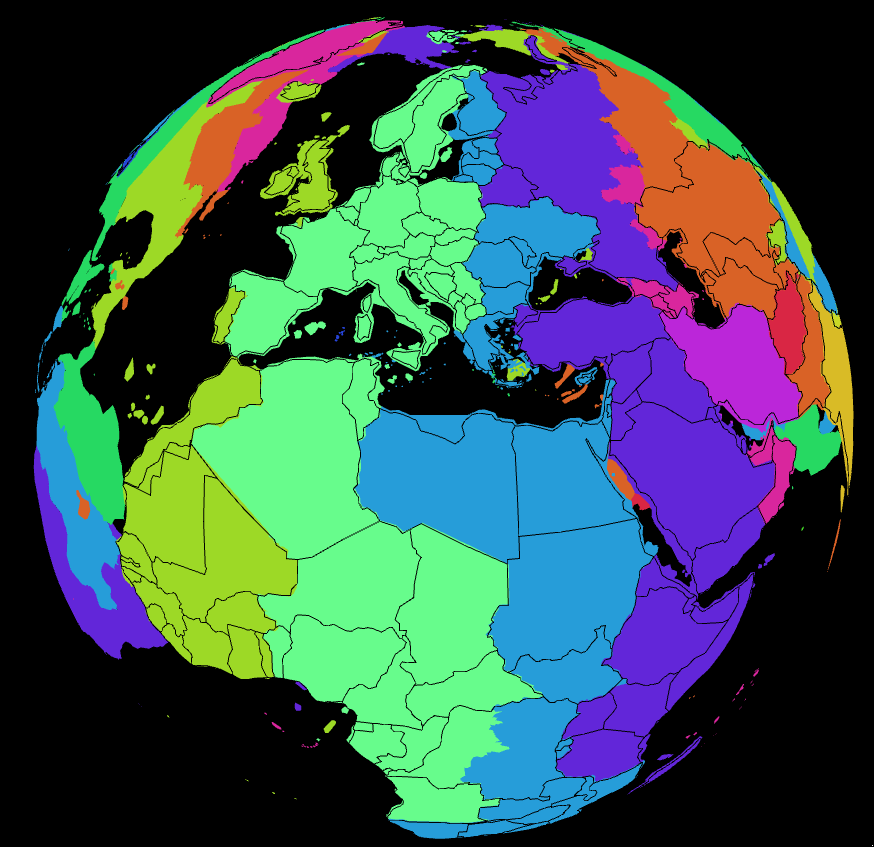 3D Time Zones app icon